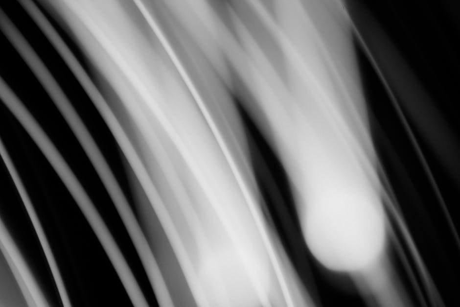 Abstract motion blur art